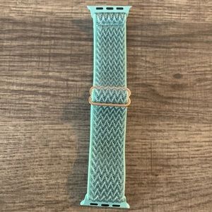 🍒🍒 Mint Green Nylon Adjustable Apple Watch Band❗️Price Firm❗️